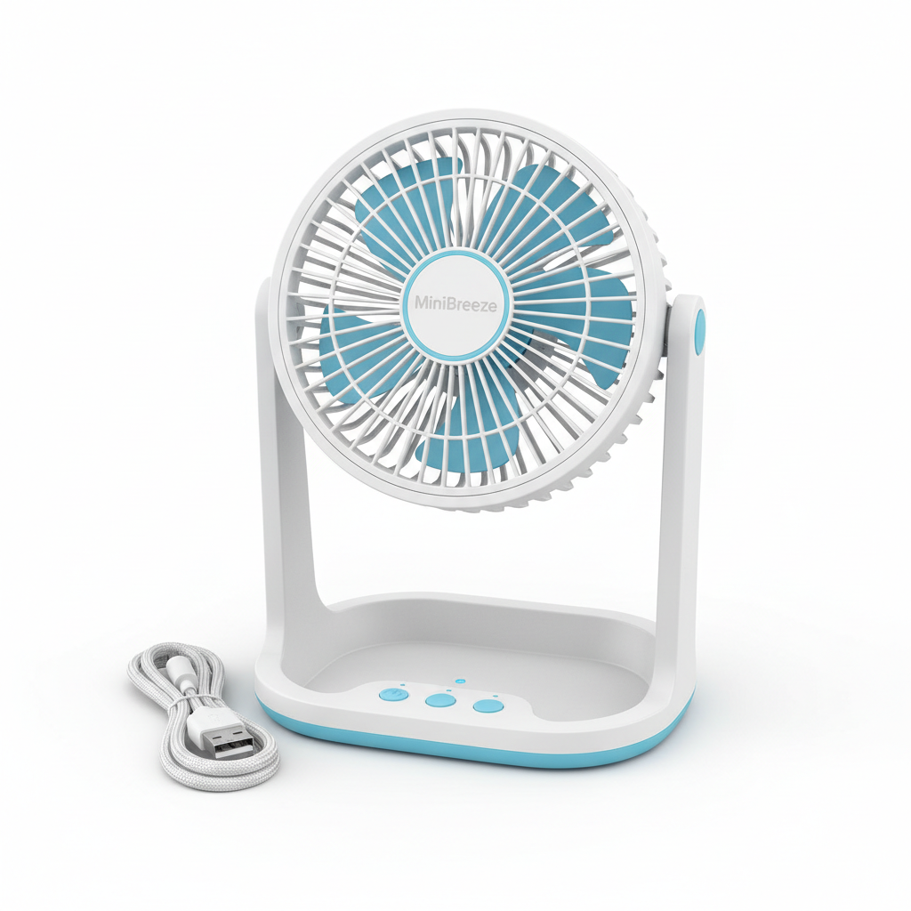 MiniBreeze USB Desk Fan