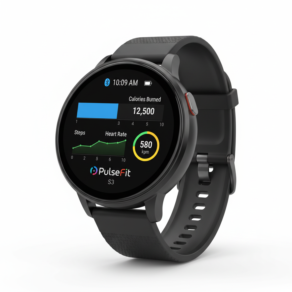 PulseFit S3 Smart Watch
